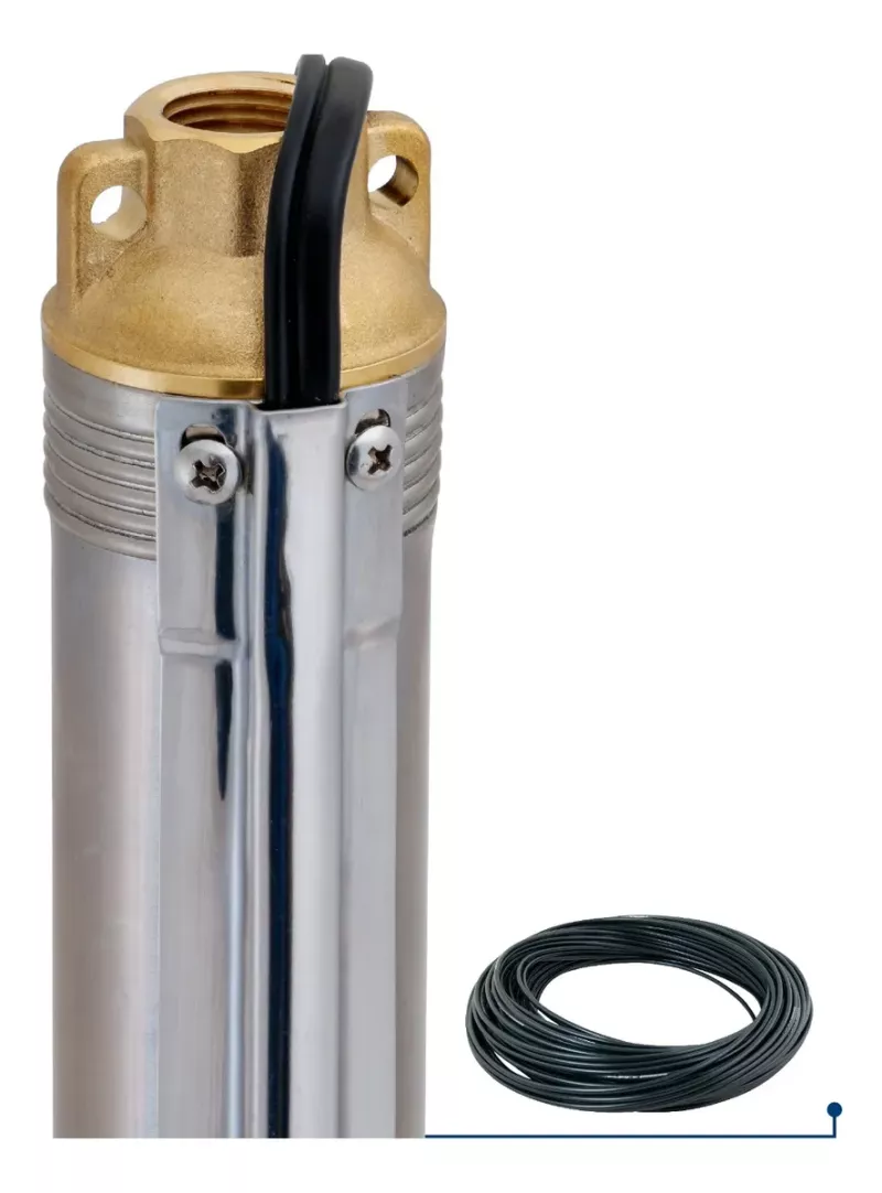 Bomba Sumergible Pozo VASSER de MOTORARG 2" BS2 Con Cable