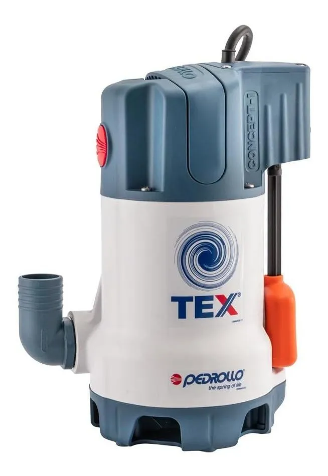 Bomba Sumergible Desagote Pedrollo TEX 3 0.75HP Made in Italia