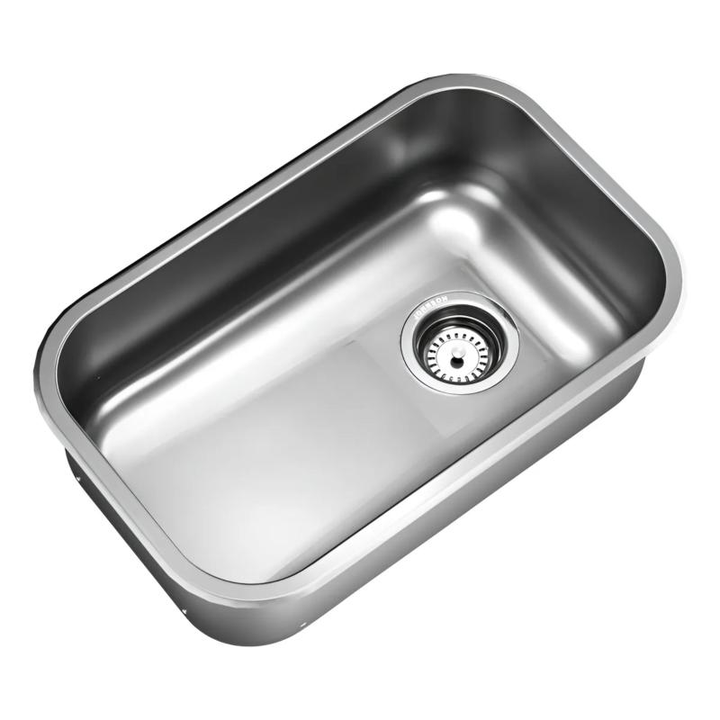 Bacha Pileta Simple Cocina Acero Inoxidable Johnson Z52/18