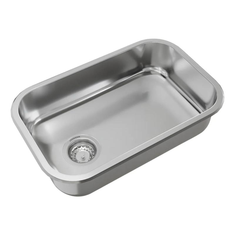 Bacha Pileta Simple Cocina Acero Inoxidable Johnson Z52/18