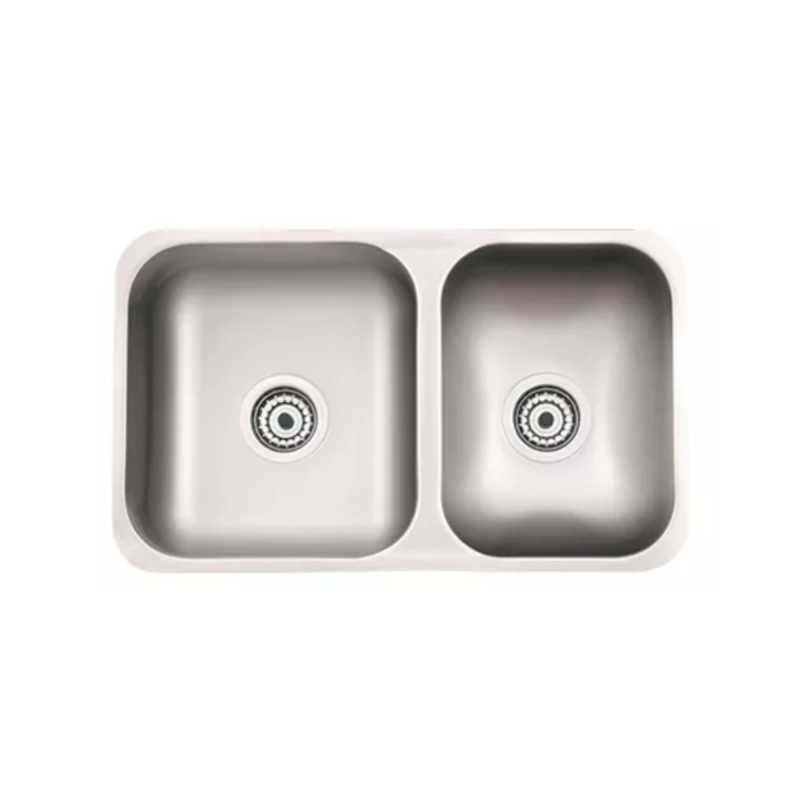 Pileta Doble De Cocina Mi Pileta 64x37x18 Nº 305