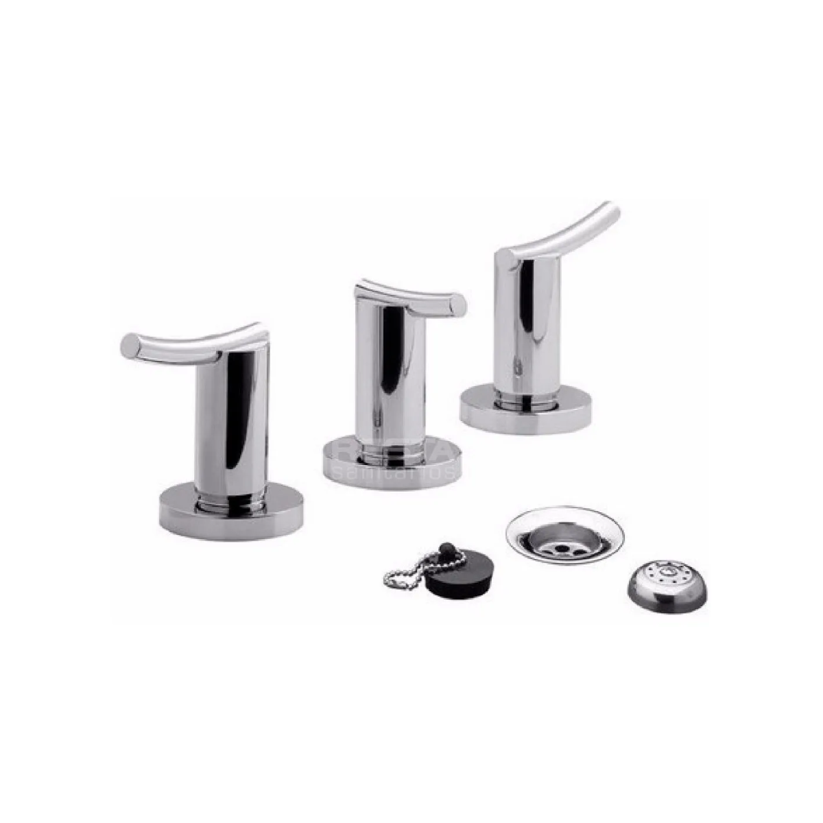 Grifería Fv Libby 295/39 Bidet Con Transferencia Cromo