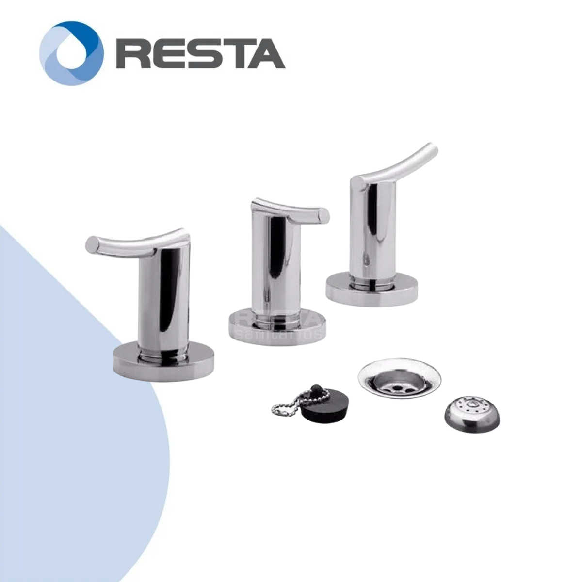 Grifería Fv Libby 295/39 Bidet Con Transferencia Cromo