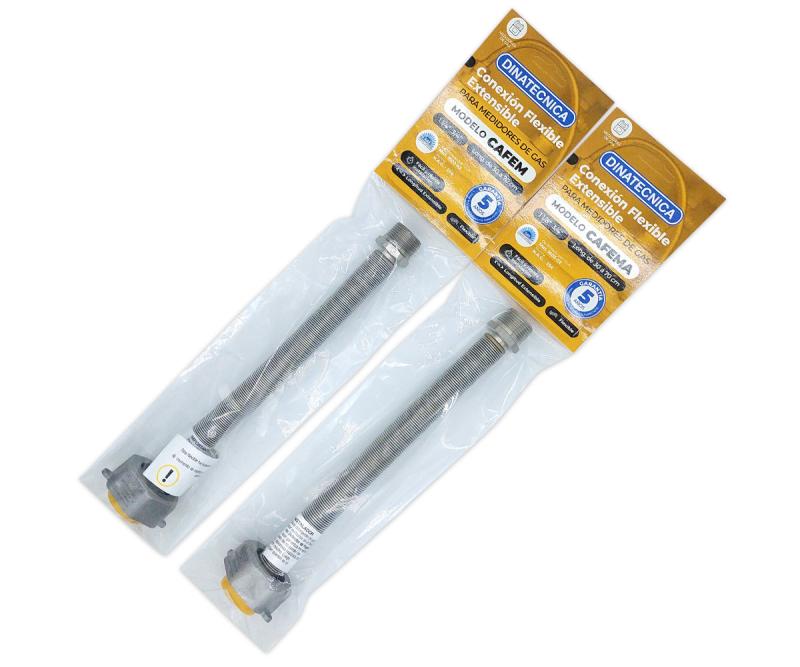 Flexible Extensible Para Medidor Gas 3/4 x 1.1/8  30 a 70 Cm (CAFEMA)