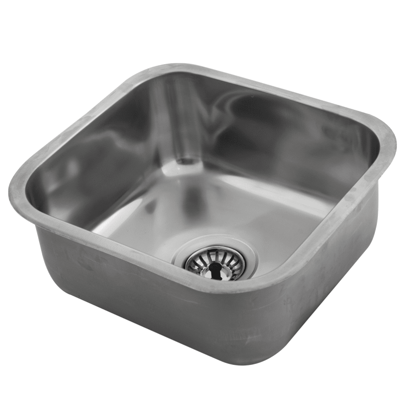 Bacha Cocina Simple Bajo Mesada Mi Pileta VESTA 402