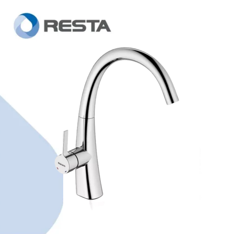 Grifo De Cocina Monocomando Peirano Teruel 20-154 Cromo Acabado Cromado