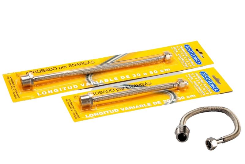 Flexible Extensible Para Calefactor 1/2 x 1/4" 20 a 30 Cm (CAFECA 6-20/30)