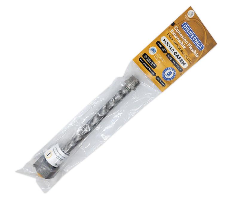 Flexible Extensible Para Medidor Gas 3/4 x 1.1/4  30 a 70 Cm (CAFEM)
