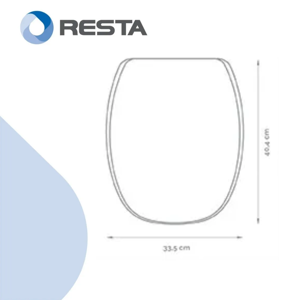 Tapa Asiento Inodoro Ariel Monaco 209-m Herraje Metal