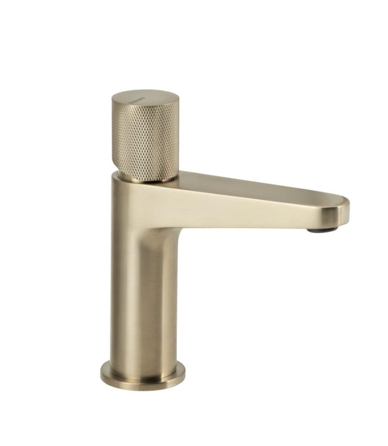 Grifería Lavatorio Monocomando Bajo Peirano Fabric Gold 60-200G