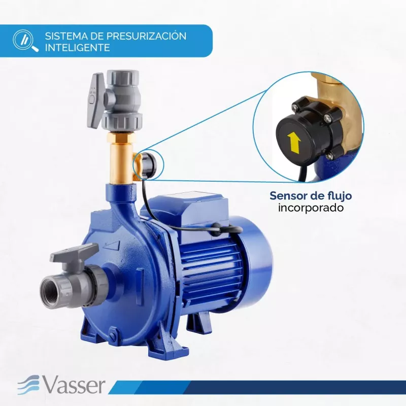 Bomba presurizadora VASSER QCTE26 de 4-6 Baños