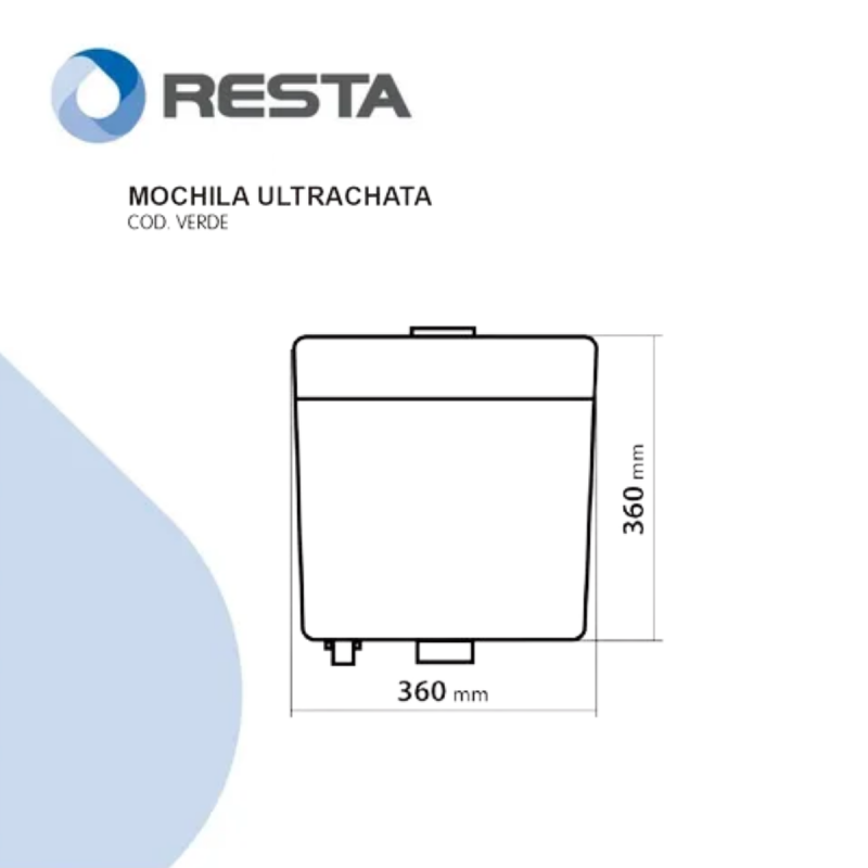 Deposito Ultrachato Ideal Suma Dual Ecológico Rojo