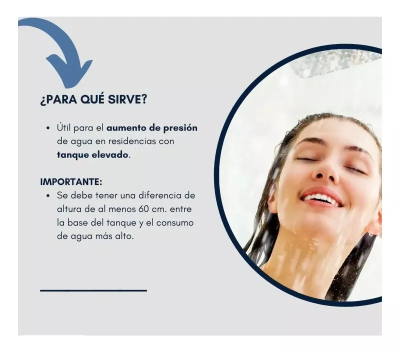 Bomba Presurizadora Rowa Mini RW9