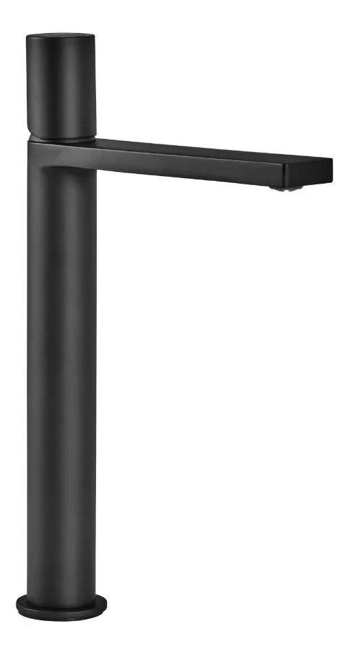 Grifería Lavatorio Alto Piazza Lounge Negro 10702NE