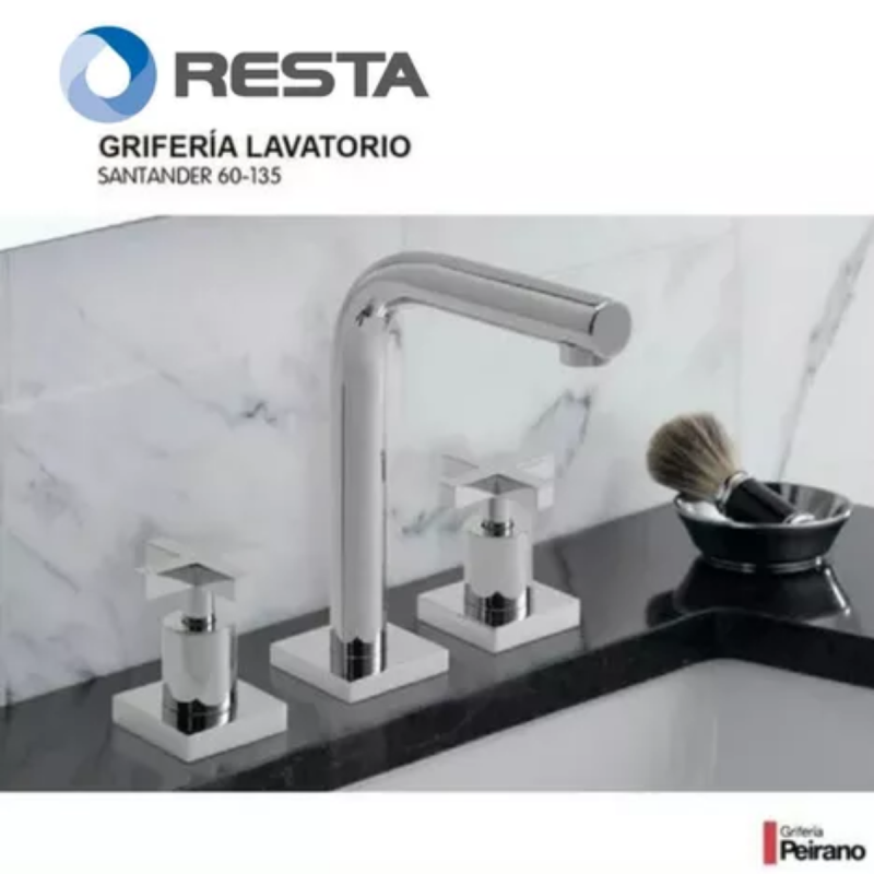 Griferia Lavatorio Mesada Peirano Santander 60-135