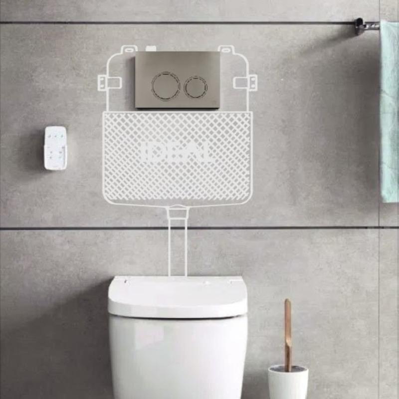 Tapa Deposito Tecla Ideal Suma 2 Ritmo Níquel 80050