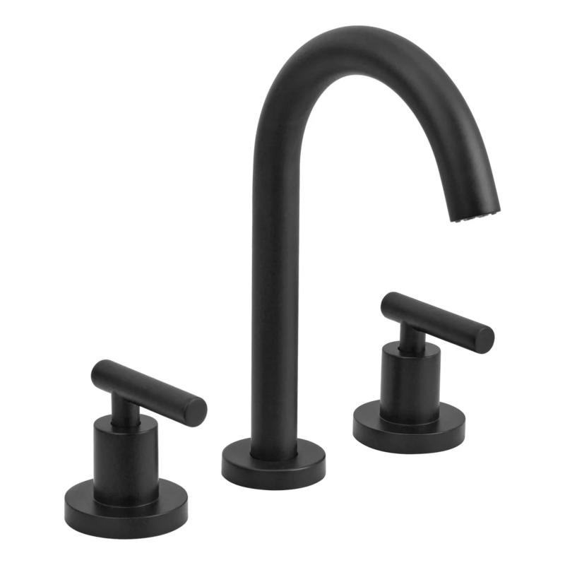 Combo Set Grifería Lavatorio Bidet Ducha Peirano Adra Black 90-166N
