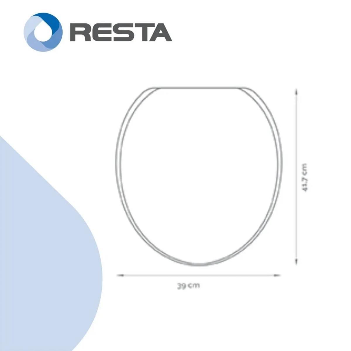Tapa Asiento Inodoro Ariel 223-p Herraje Nylon