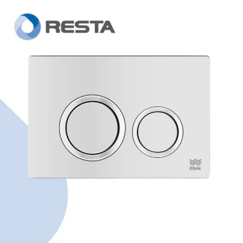 Tecla Ritmo Cromo Mate Ideal 80020