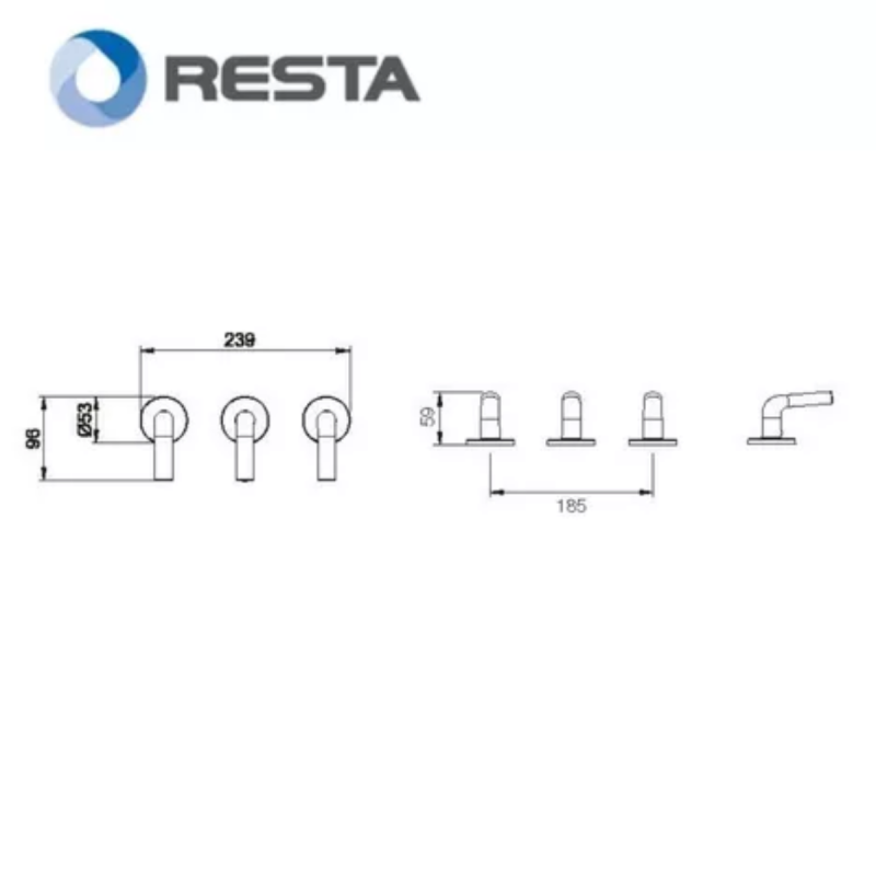 Griferia Bidet Live White Peirano 70-199b Blanco Baño