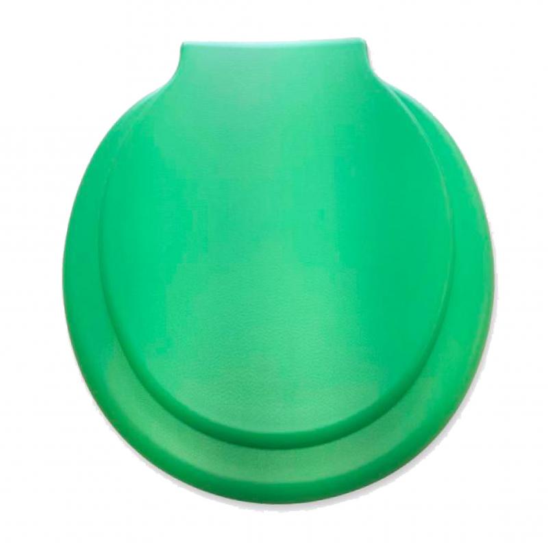 Tapa Asiento Inodoro Monkoto Florencia Plástico Inflado Color Verde Cod. 104