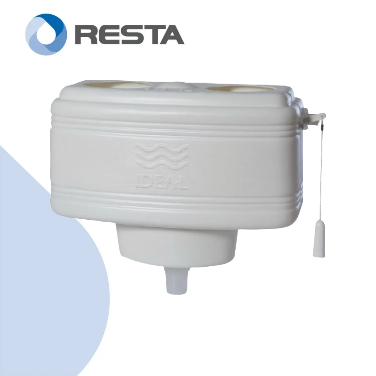 Depósito A Cadena Tradicional Plástico Ideal Cód 30990