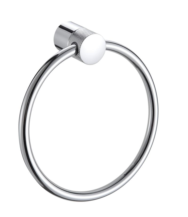 Toallero Aro Peirano Fabric Cromo 17020C