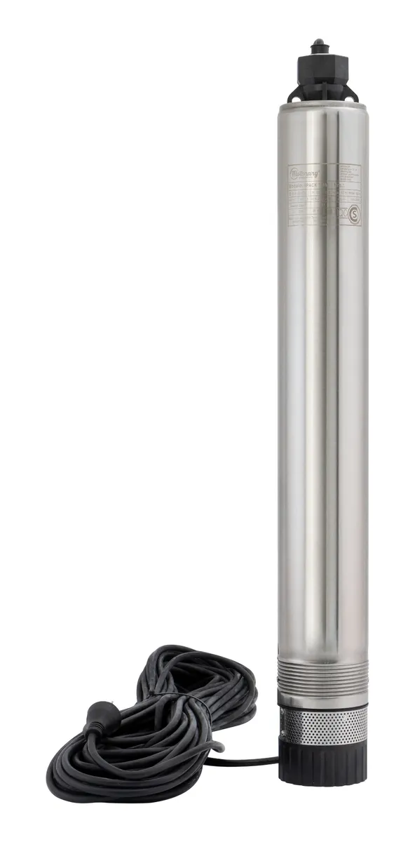 Bomba Sumergible Pozo Motorarg 4PACK80 30 mts Cable 0.8 Hp