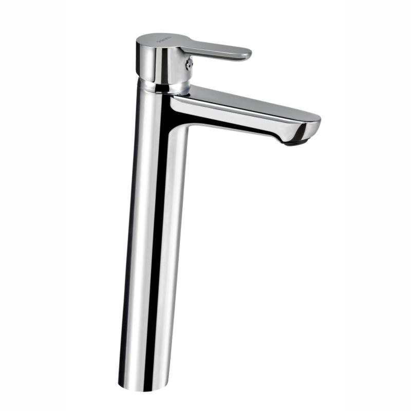 Grifería Lavatorio Pico Alto Monocomando Peirano Adra 61-203 Cromo