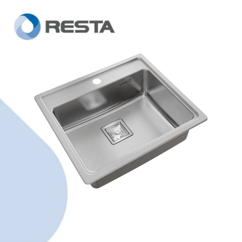 Bacha Cocina Q55A QUADRA MINI JOHNSON C/ANTIRREBALSE