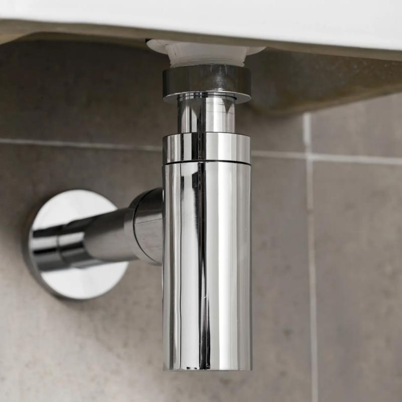 Sifón Desagüe Extensible Para Lavatorio Ideal Cromo (1616)