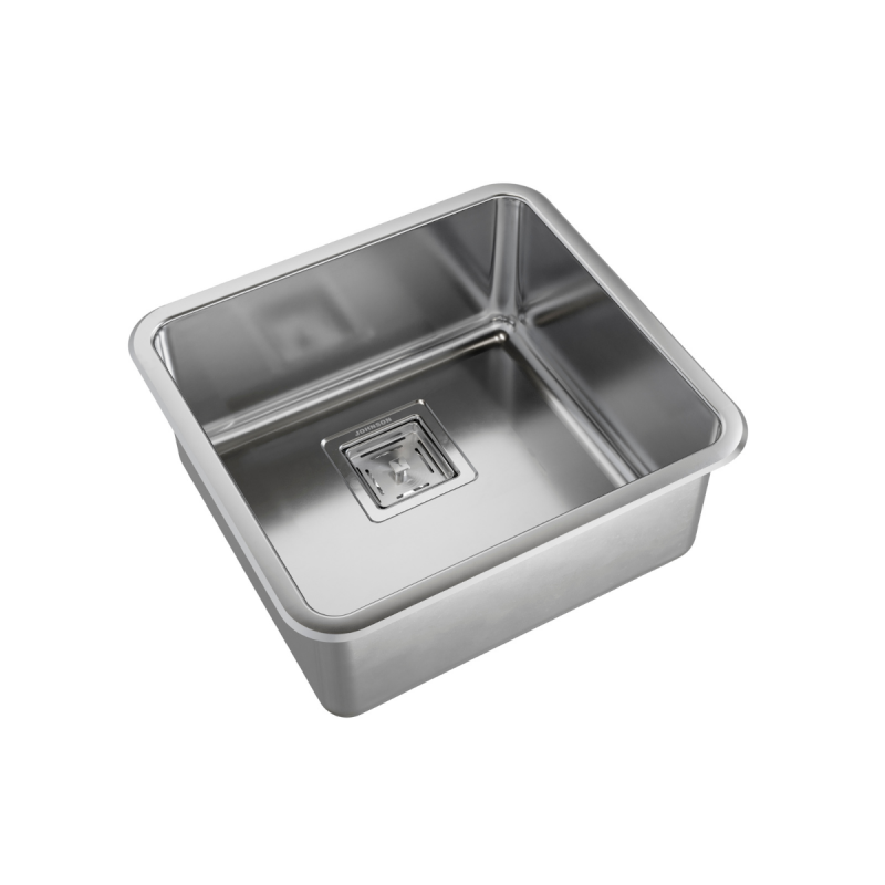 Bacha Pileta Simple Cocina Acero Inoxidable Johnson Q37