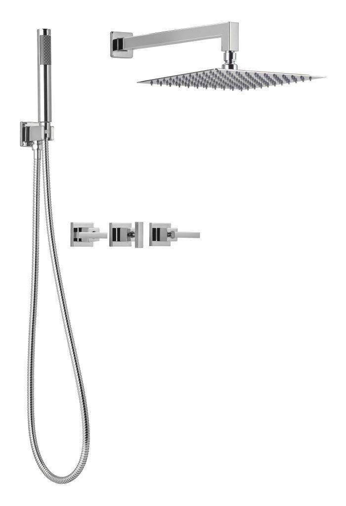 Grifería Ducha 2 Funciones Con Duchador de Mano Peirano Castilla 85-153