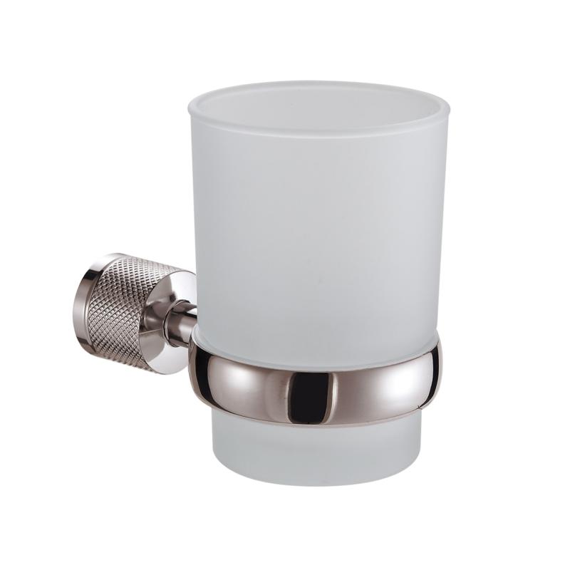 Porta Vaso Y Cepillo Peirano Beat Níquel Pulido 18060