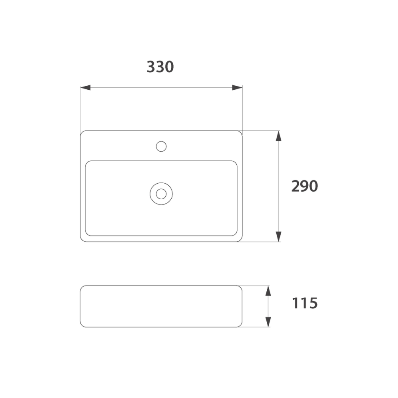 Bacha Chica Moroti para Baño de Colgar O Apoyar Blanco Ideal 10030