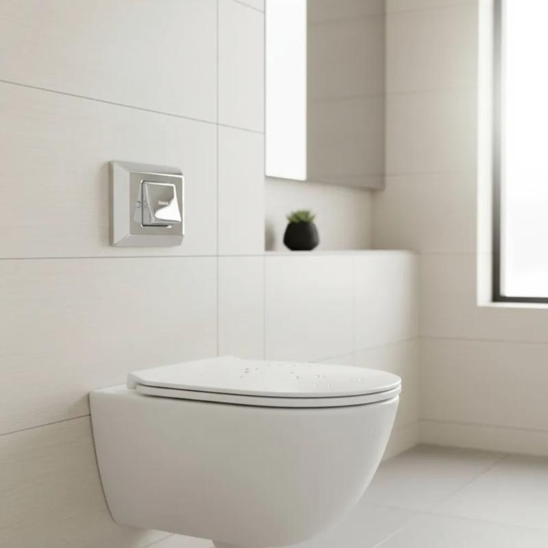 Tapa Tecla Para Válvula De Descarga Peirano RA1027 Cromo