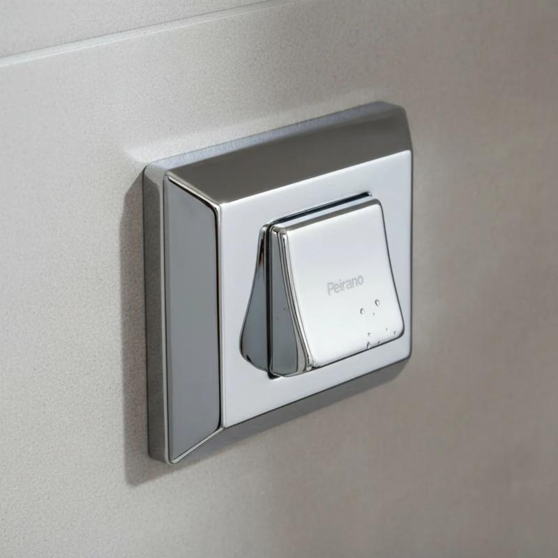 Tapa Tecla Para Válvula De Descarga Peirano RA1027 Cromo