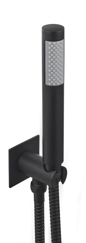 Ducha de Embutir Monocomando 3 funciones Peirano Fabric Black 80-200N