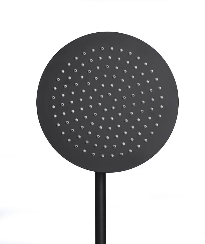 Ducha de Embutir Monocomando 3 funciones Peirano Fabric Black 80-200N