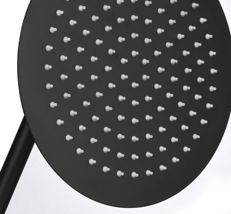 Ducha de Embutir Monocomando 3 funciones Peirano Fabric Black 80-200N