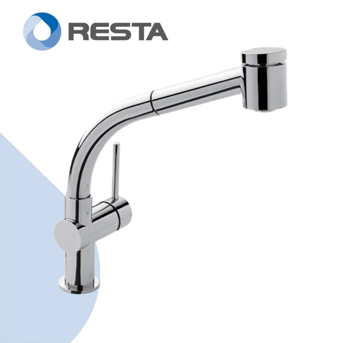 Griferia Monocomando Cocina Fv Temple Con Rociador 412/87