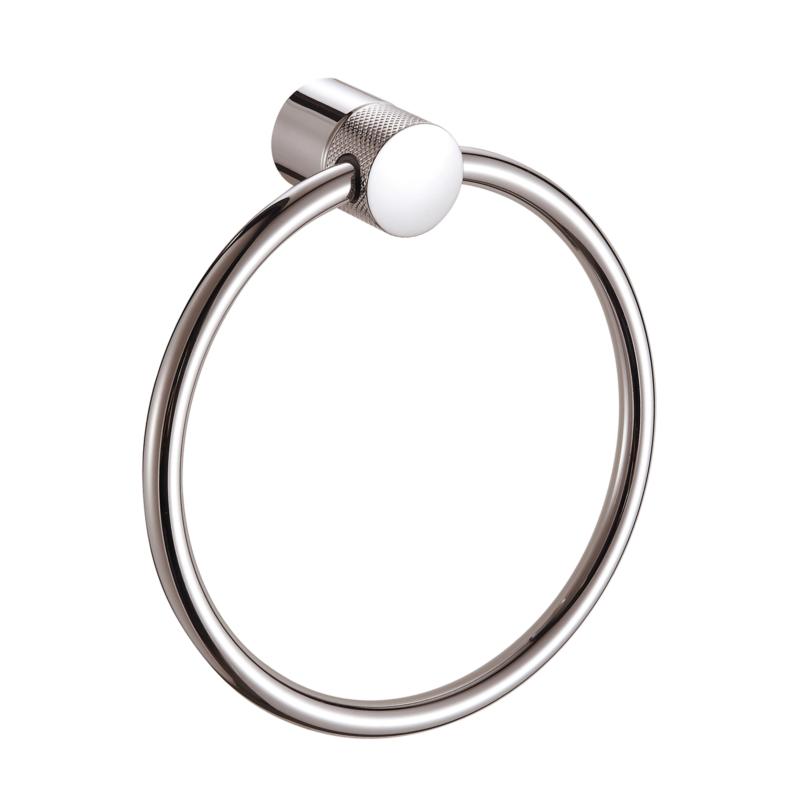 Toallero De Aro Peirano Beat Níquel Pulido 18020