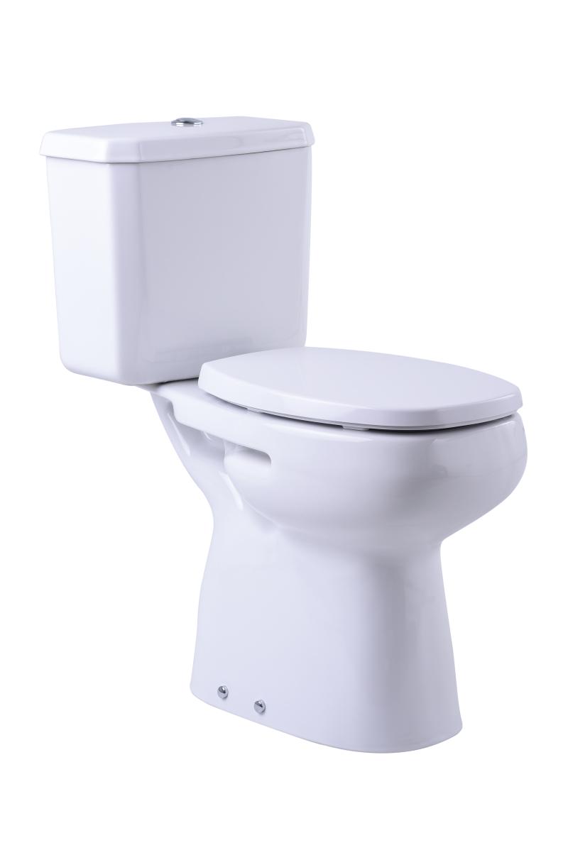Kit Inodoro Largo para movilidad reducida Roca Monaco Confort Blanco