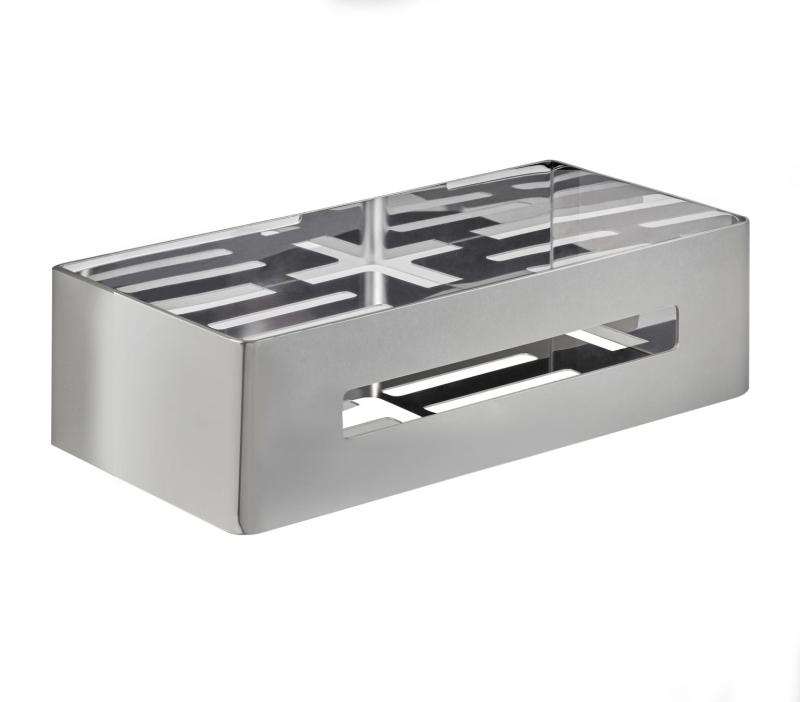 Organizador De Ducha Rectangular Peirano Cromo 21100