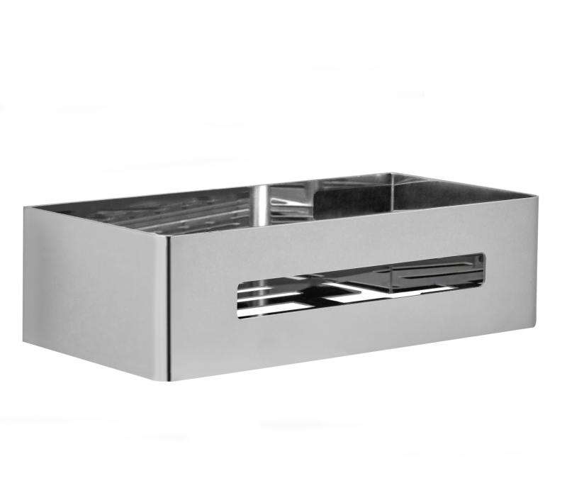Organizador De Ducha Rectangular Peirano Cromo 21100