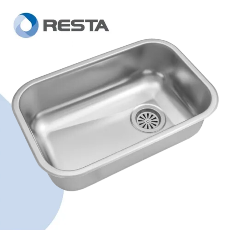 Pileta Bacha Cocina Simple Johnson Zz52/18 Acero430 52x32x18