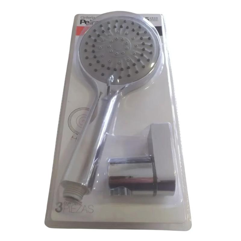 Duchador 5 Funciones Con Soporte Y Flexible Peirano A842 Cromo