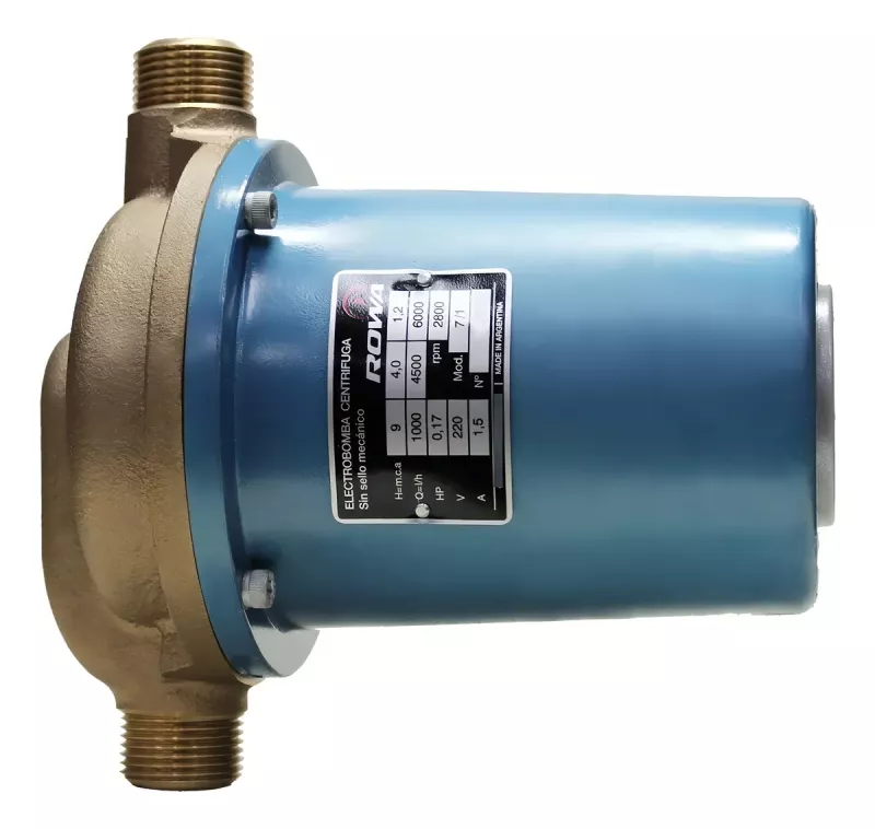 Bomba Recirculadora Línea Sanitaria Rowa 12/1 S