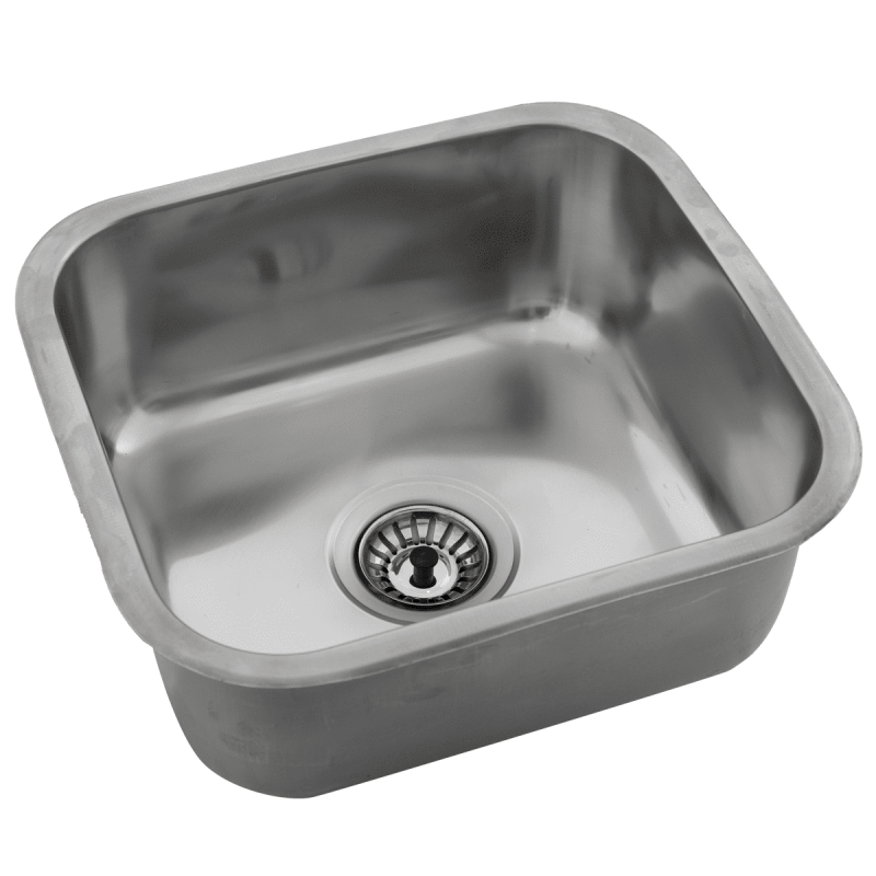 Bacha Cocina Simple Bajo Mesada Mi Pileta VESTA 302