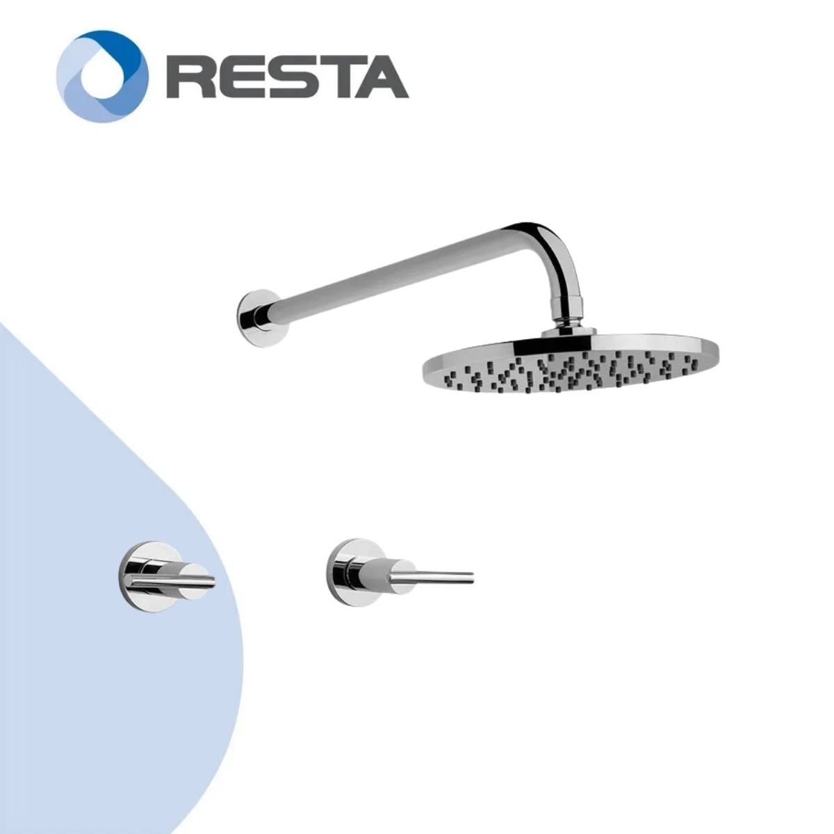 Grifería Fv Libby Para Ducha Sin Transferencia Cromo Cta